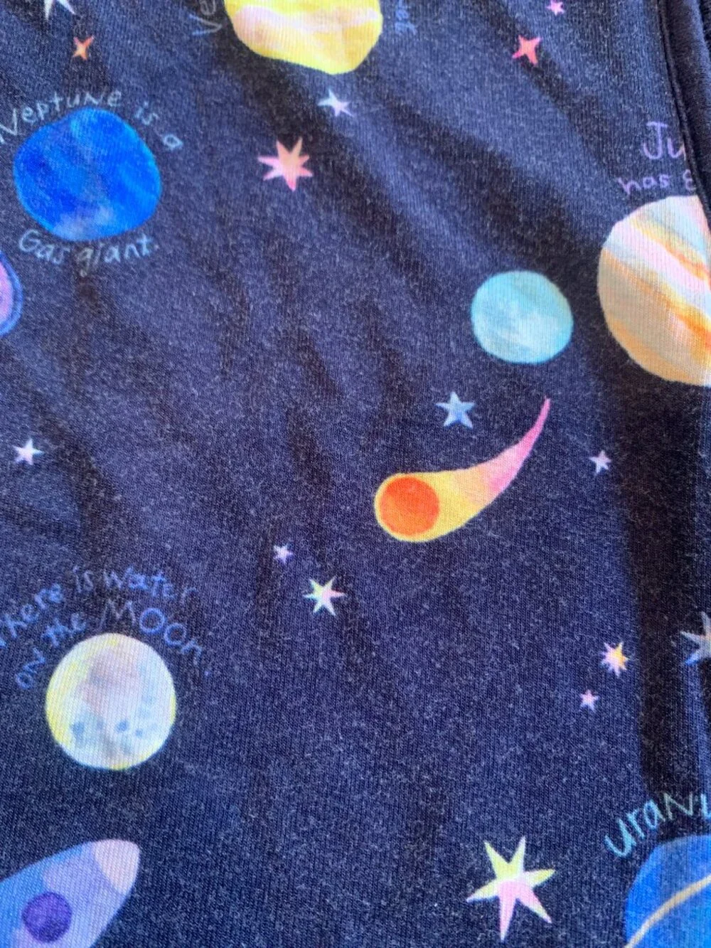 Little Sleepies Through My Telescope & Light Aqua Zippy Pajamas Lot (2) | 12-18M